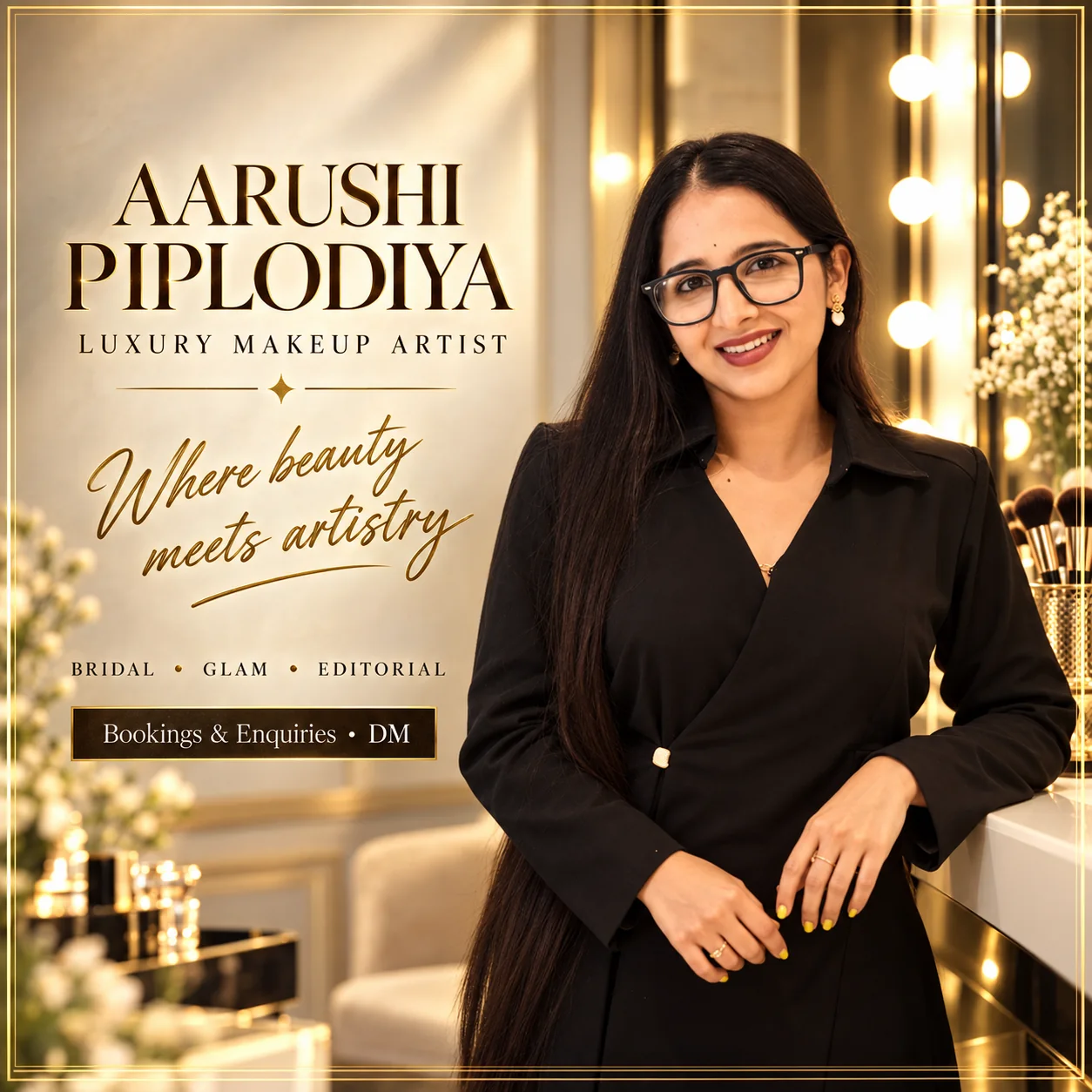 Aarushi Piplodiya — Luxury Makeup Artist