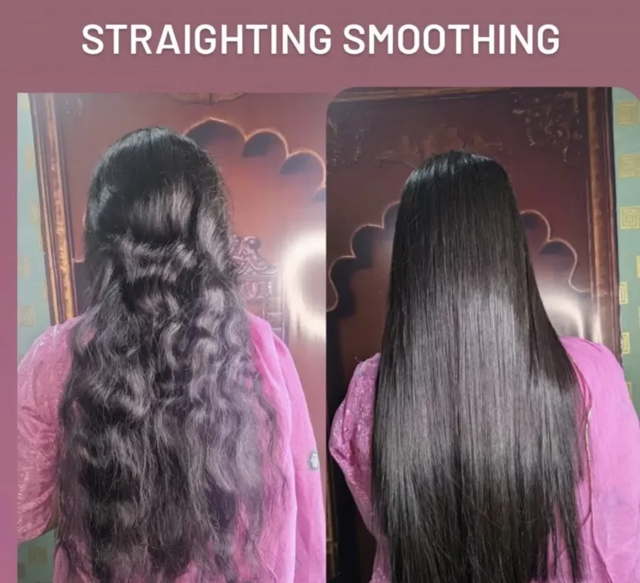 Hair straightening & smoothing