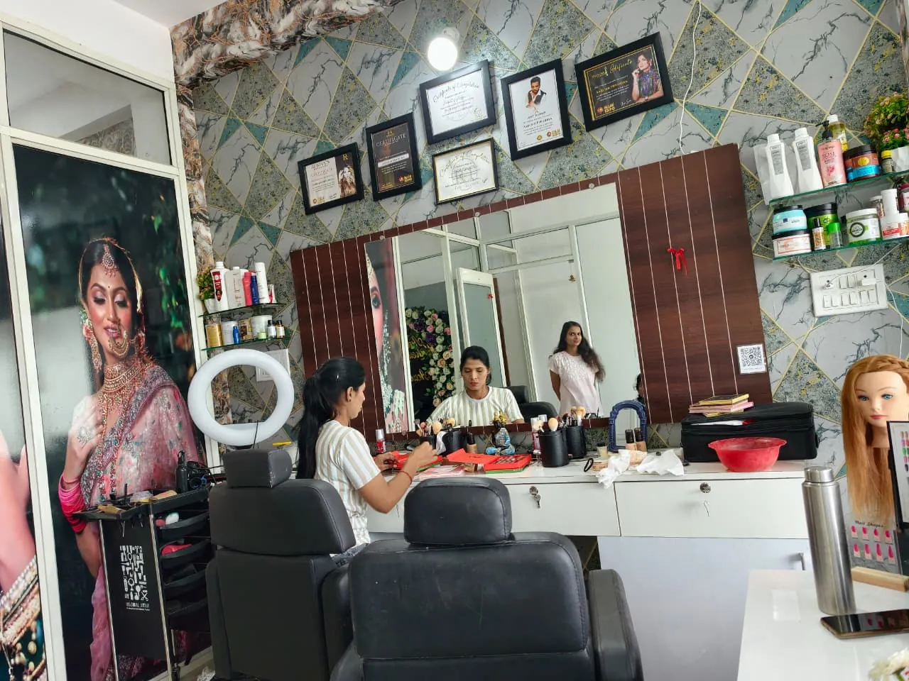 Our studio in Shanti Nagar, Mhow